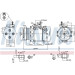 Nissens | Kompressor, Klimaanlage | 89349 Nissens | Kompressor, Klimaanlage | 89349