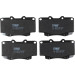 TRW Bremsbelagsatz, Scheibenbremse COTEC GDB3428