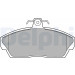 Delphi | Bremsbelagsatz, Scheibenbremse | LP1450 Delphi | Bremsbelagsatz, Scheibenbremse | LP1450