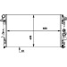 Mahle | Kühler, Motorkühlung | CR 608 000P Mahle | Kühler, Motorkühlung | CR 608 000P