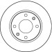 TRW | Bremsscheibe | DF2815 TRW | Bremsscheibe | DF2815