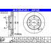 ATE | Bremsscheibe | 24.0126-0145.1 ATE | Bremsscheibe | 24.0126-0145.1