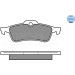 Meyle | Bremsbelagsatz, Scheibenbremse | 025 237 1616 Meyle | Bremsbelagsatz, Scheibenbremse | 025 237 1616