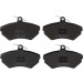 GDB1437 Bremsbelagsatz, Scheibenbremse COTEC
