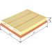 BOSCH F 026 400 390 Luftfilter BOSCH F 026 400 390 Luftfilter