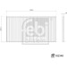 FEBI BILSTEIN 182548 Innenraumfilter FEBI BILSTEIN 182548 Innenraumfilter
