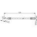 BOSCH Bremsschlauch 1 987 476 394