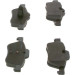 BOSCH | Bremsbelagsatz, Scheibenbremse | 0 986 424 652