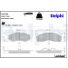 Delphi | Bremsbelagsatz, Scheibenbremse | LP1531 Delphi | Bremsbelagsatz, Scheibenbremse | LP1531
