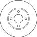 TRW | Bremsscheibe | DF4019 TRW | Bremsscheibe | DF4019