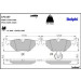 Delphi Bremsbelagsatz, Scheibenbremse LP1107