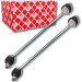 FEBI BILSTEIN 45219 Koppelstange Vorderachse links + rechts, 310mm, M10 x 1,5 , mit Muttern, Metall