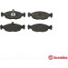 Brembo | Bremsbelagsatz, Scheibenbremse | P 59 011 Brembo | Bremsbelagsatz, Scheibenbremse | P 59 011