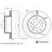 Blue Print | Bremsscheibe | ADBP430041 Blue Print | Bremsscheibe | ADBP430041