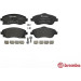Brembo | Bremsbelagsatz, Scheibenbremse | P 59 036 Brembo | Bremsbelagsatz, Scheibenbremse | P 59 036