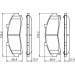 BOSCH | Bremsbelagsatz, Scheibenbremse | 0 986 424 656 BOSCH | Bremsbelagsatz, Scheibenbremse | 0 986 424 656