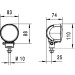 Hella | Arbeitsscheinwerfer | 1G0 996 576-001 Hella | Arbeitsscheinwerfer | 1G0 996 576-001
