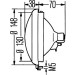 Hella | Scheinwerfereinsatz, Hauptscheinwerfer | 1S3 001 442-001