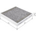 BOSCH 1 987 432 368 Innenraumfilter BOSCH 1 987 432 368 Innenraumfilter