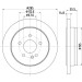Hella | Bremsscheibe | 8DD 355 105-851
