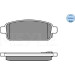 Meyle | Bremsbelagsatz, Scheibenbremse | 025 250 9616/W Meyle | Bremsbelagsatz, Scheibenbremse | 025 250 9616/W