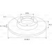 Valeo | Bremsscheibe | 186154 Valeo | Bremsscheibe | 186154