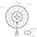 47970 Lüfter, Motorkühlung 47970 Lüfter, Motorkühlung