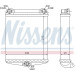 Nissens | Wärmetauscher, Innenraumheizung | 72001 Nissens | Wärmetauscher, Innenraumheizung | 72001