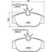 Hella | Bremsbelagsatz, Scheibenbremse | 8DB 355 018-171 Hella | Bremsbelagsatz, Scheibenbremse | 8DB 355 018-171