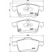 Hella | Bremsbelagsatz, Scheibenbremse | 8DB 355 021-451