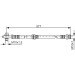 BOSCH | Bremsschlauch | 1 987 476 282 BOSCH | Bremsschlauch | 1 987 476 282