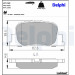 Delphi | Bremsbelagsatz, Scheibenbremse | LP1740 Delphi | Bremsbelagsatz, Scheibenbremse | LP1740