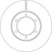 TRW | Bremsscheibe | DF7412 TRW | Bremsscheibe | DF7412