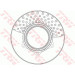 TRW | Bremsscheibe | DF6334S