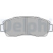 Delphi | Bremsbelagsatz, Scheibenbremse | LP2046 Delphi | Bremsbelagsatz, Scheibenbremse | LP2046