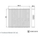 Blue Print | Filter, Innenraumluft | ADBP250078