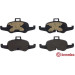 Brembo | Bremsbelagsatz, Scheibenbremse | P 85 160 Brembo | Bremsbelagsatz, Scheibenbremse | P 85 160