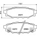 Hella | Bremsbelagsatz, Scheibenbremse | 8DB 355 012-261 Hella | Bremsbelagsatz, Scheibenbremse | 8DB 355 012-261