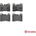 Brembo | Bremsbelagsatz, Scheibenbremse | P 06 003