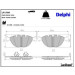 Delphi Bremsbelagsatz, Scheibenbremse LP1798