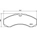 Hella | Bremsbelagsatz, Scheibenbremse | 8DB 355 005-371