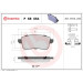 Brembo | Bremsbelagsatz, Scheibenbremse | P 68 064 Brembo | Bremsbelagsatz, Scheibenbremse | P 68 064