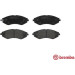 Brembo | Bremsbelagsatz, Scheibenbremse | P 15 002 Brembo | Bremsbelagsatz, Scheibenbremse | P 15 002