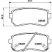 Hella | Bremsbelagsatz, Scheibenbremse | 8DB 355 014-911