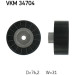 SKF | Umlenk-/Führungsrolle, Keilrippenriemen | VKM 34704 SKF | Umlenk-/Führungsrolle, Keilrippenriemen | VKM 34704