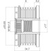 Valeo | Generatorfreilauf | 588452 Valeo | Generatorfreilauf | 588452