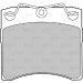 598048 Bremsbelagsatz, Scheibenbremse
