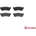 Brembo | Bremsbelagsatz, Scheibenbremse | P 10 001