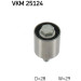VKM 25124 Umlenk-/Führungsrolle, Zahnriemen