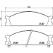 Brembo | Bremsbelagsatz, Scheibenbremse | P 24 026